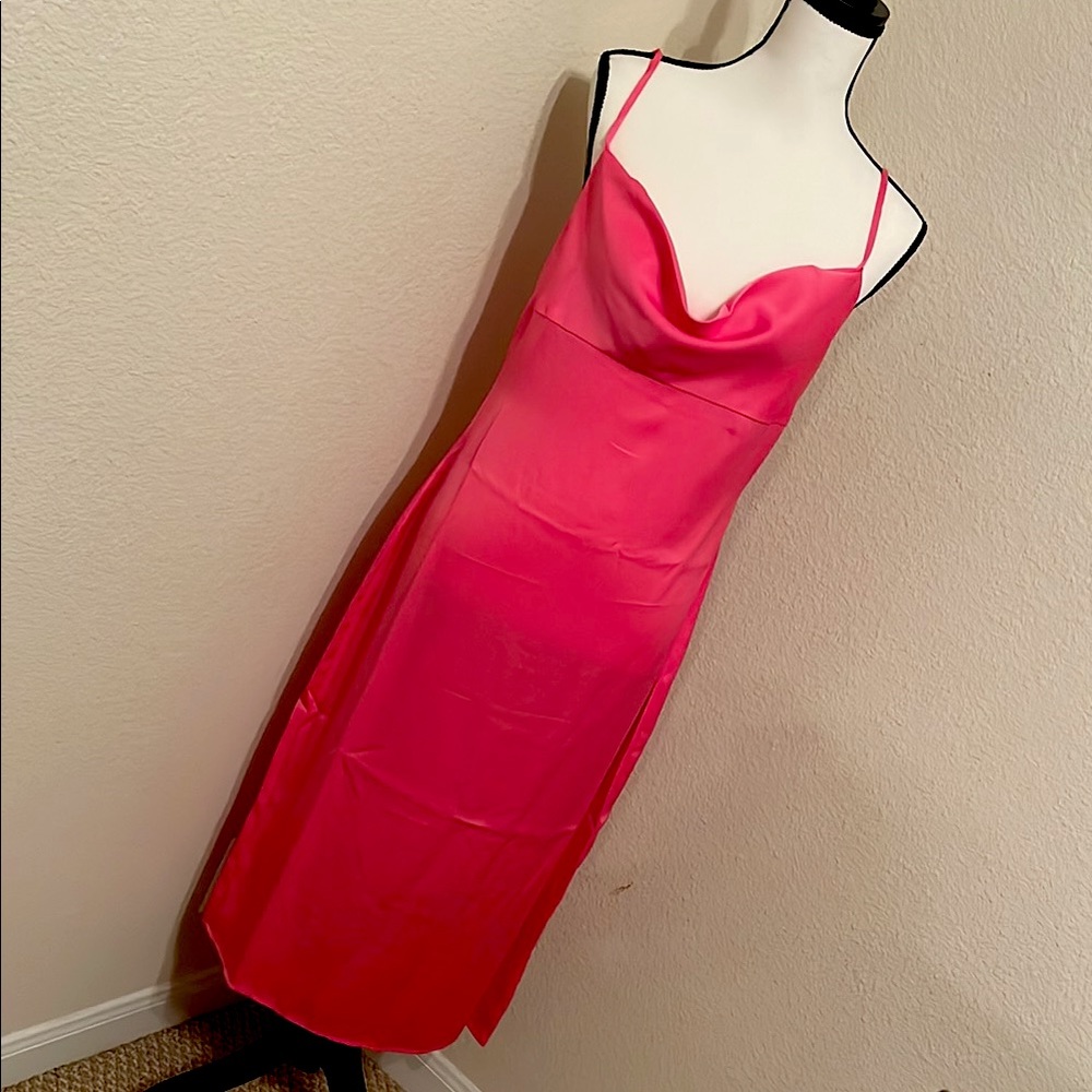 WeWoreWhat Pink Slip Dress . NEW / Tags